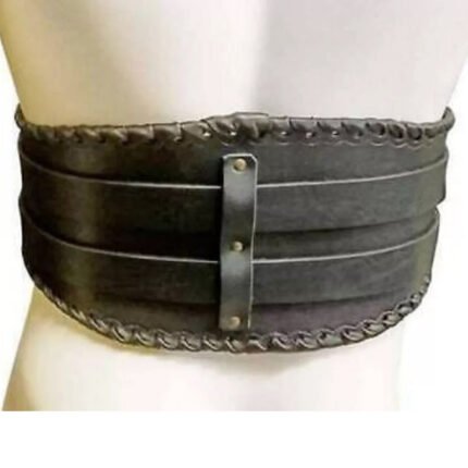 Medieval Roman Gladiator Leather Belt Wide Kidney Belt leather belt