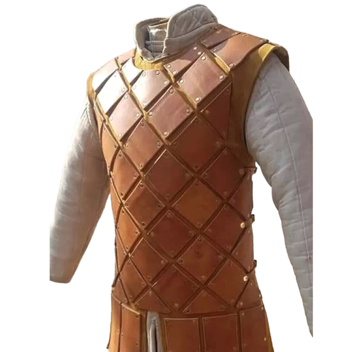 Halloween Medieval Mercenary Leather Armor Cosplay Larp renaissance Costume SCA