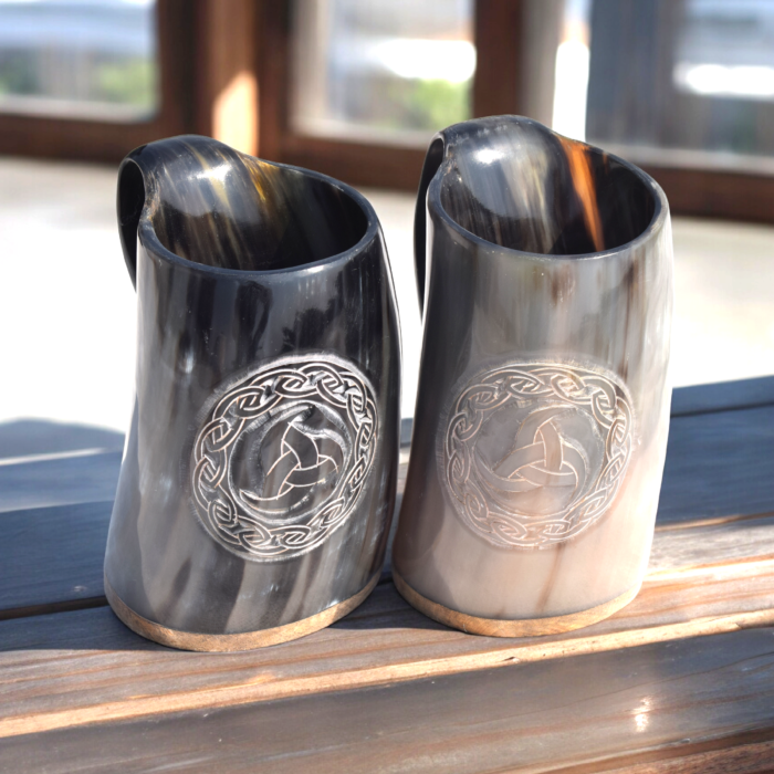 Outdoor Adventure Horn Mugs