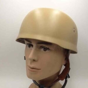 High-Quality WWII Army Helmet Replica with Adjustable Canvas Chin Strap