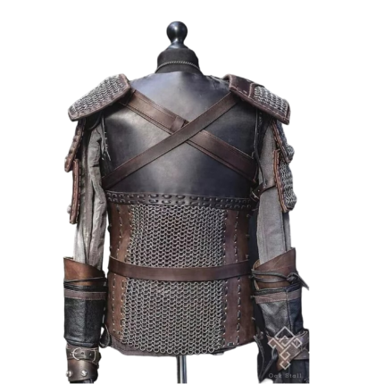 The Witcher Armor costume Leather Threatical Renaissance Halloween Costume Armor