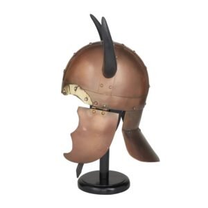 Fearsome LARP Horn Helmet – Unleash Your Inner Warrior
