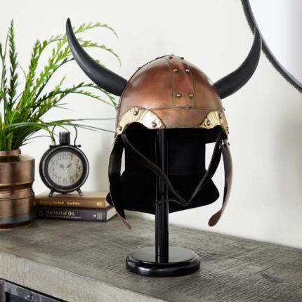 Fearsome LARP Horn Helmet – Unleash Your Inner Warrior