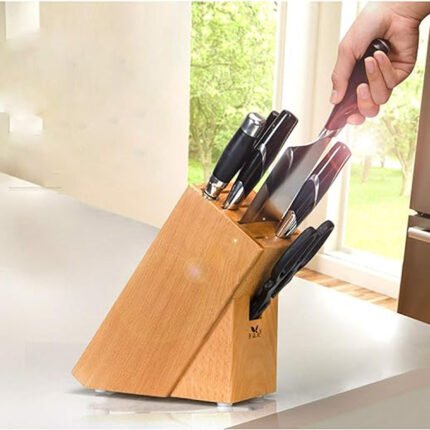 Wooden Knife Holder