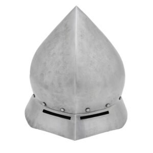 Late Medieval Kettle Hat Helmet in Antique Finish