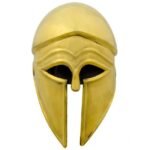 Greek Corinthian Helmet - Brass